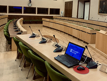 Sala de conferencias internacionales